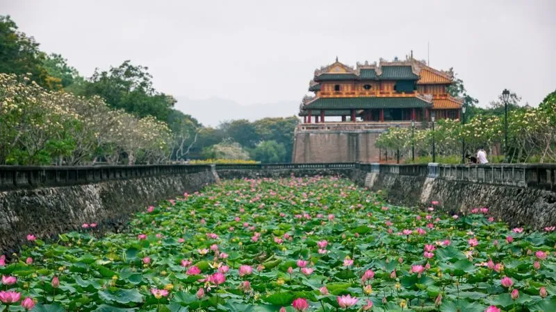 Huế mang trong mình vẻ đẹp trầm mặc và cổ kính qua những di tích lịch sử như Đại Nội